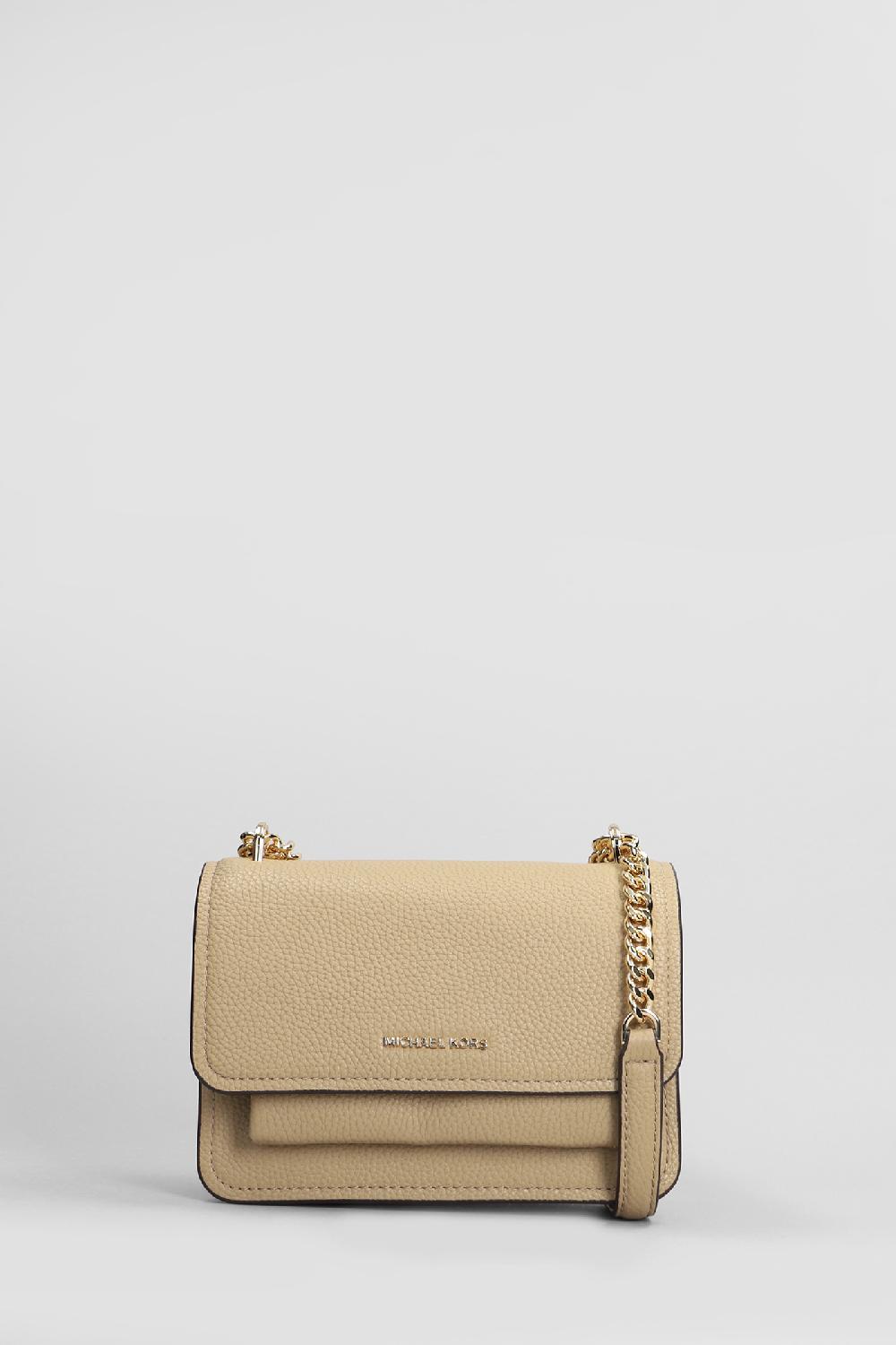 Deliberti Michael Kors Borsa a spalla claire in pelle cammello cod. 406282 - Deliberti The Luxury Shopping