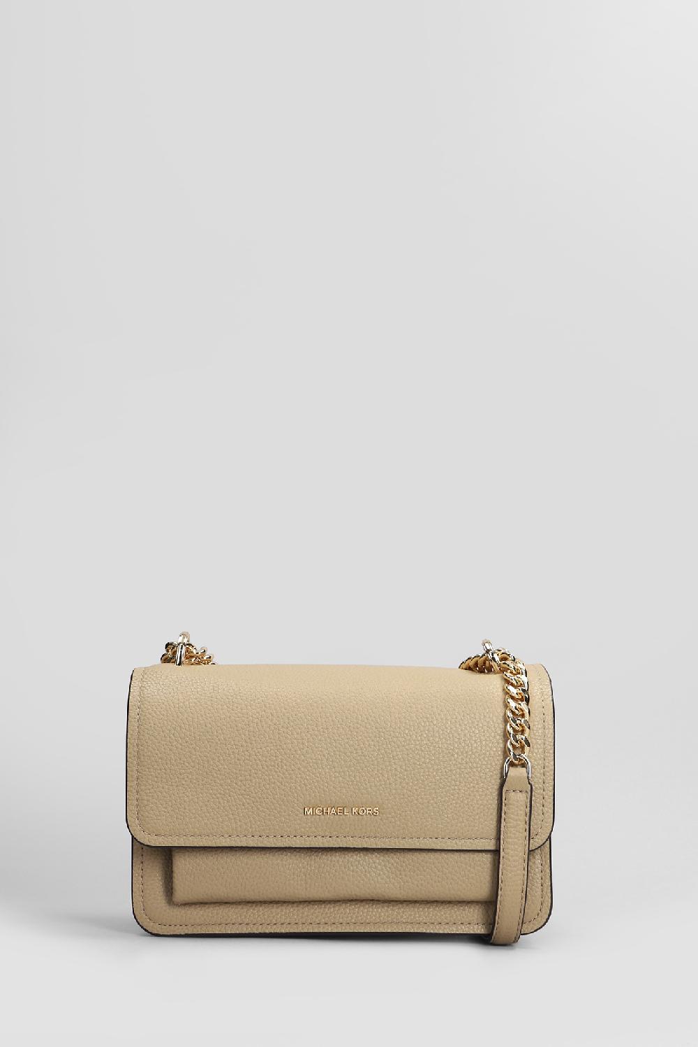 Deliberti Michael Kors Borsa a spalla claire in pelle cammello cod. 406275 - Deliberti The Luxury Shopping