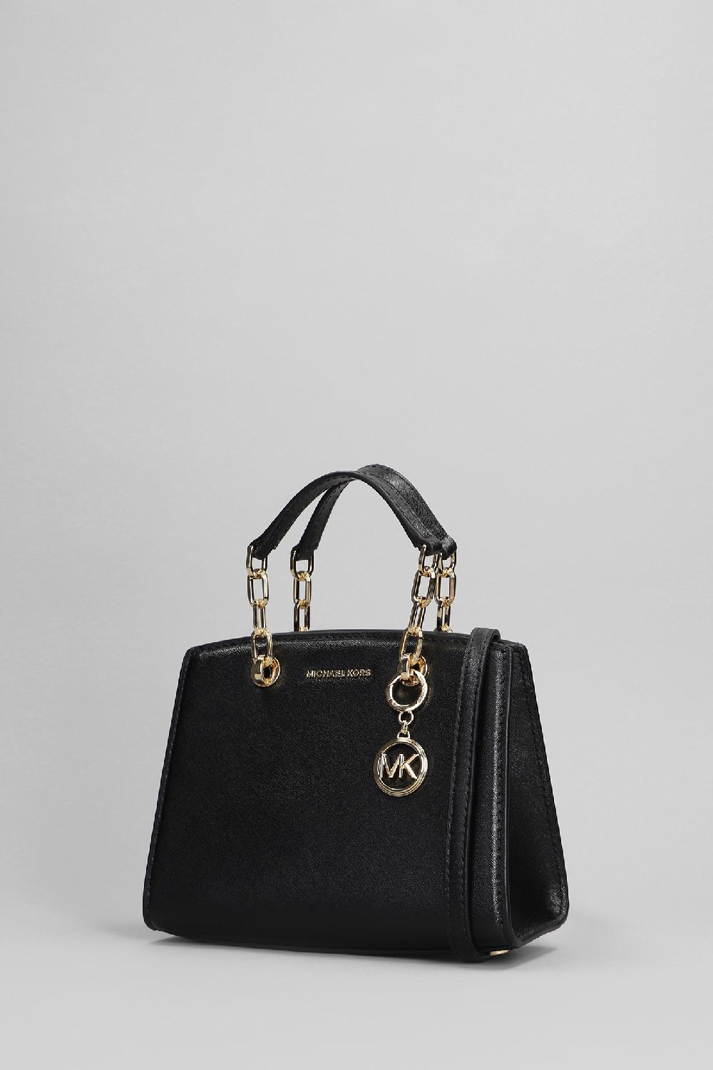 Deliberti Michael Kors Borsa A Spalla Cynthia In Pelle Nera Cod. 400053 - Deliberti The Luxury Shopping