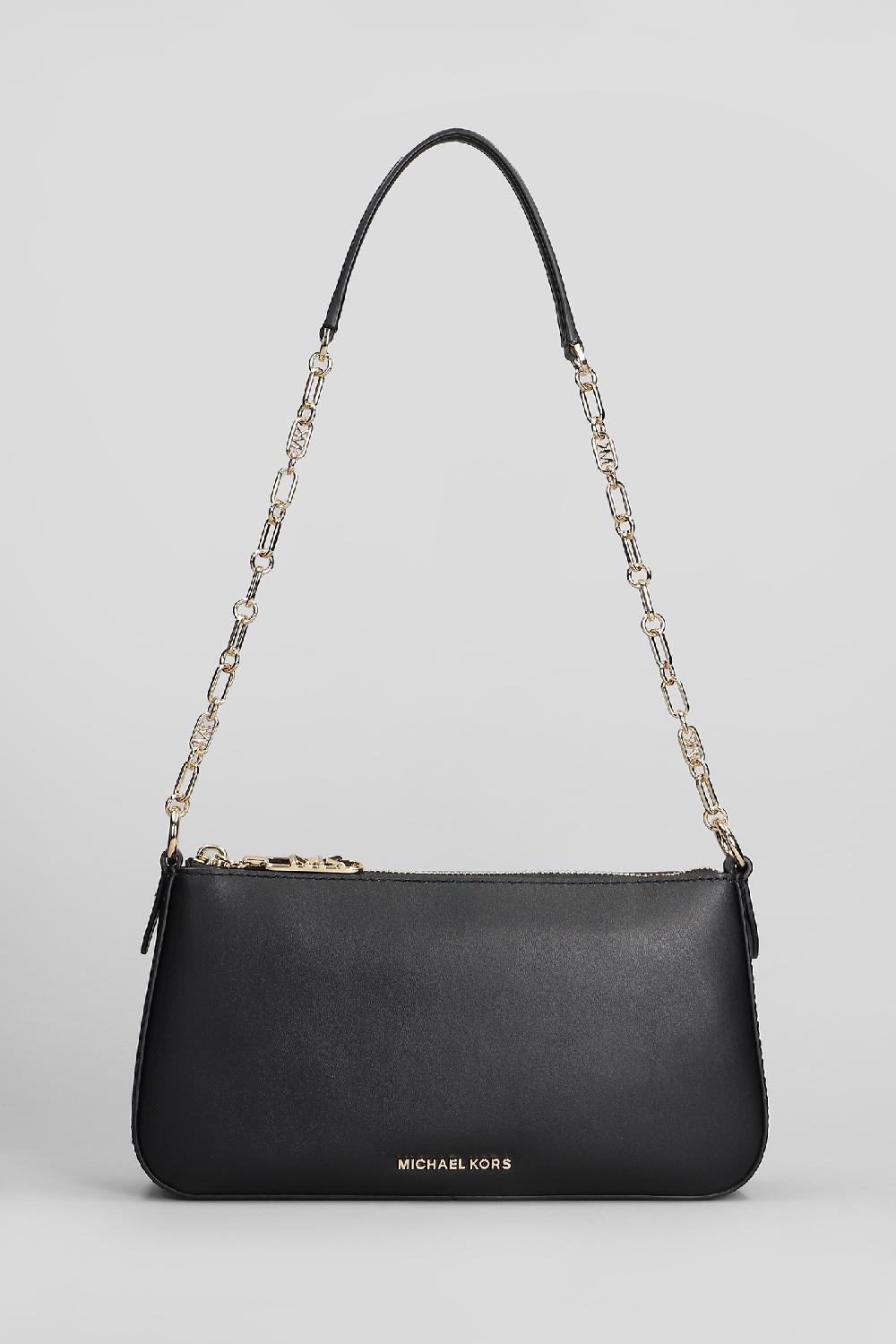 Deliberti Michael Kors Borsa a spalla empire in pelle nera cod. 408879 - Deliberti The Luxury Shopping