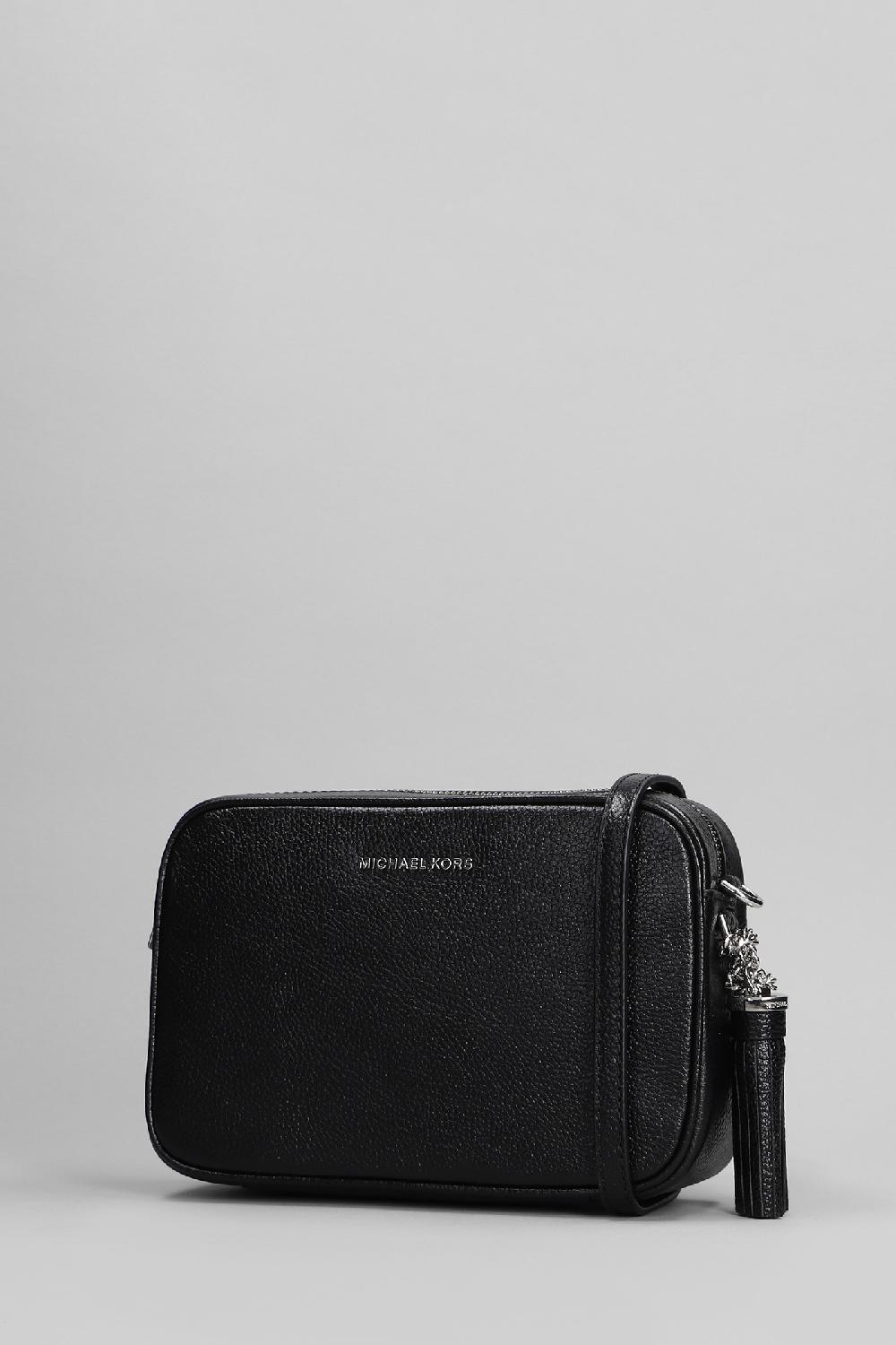 Deliberti Michael Kors Borsa A Spalla Ginny In Pelle Nera Cod. 400864 - Deliberti The Luxury Shopping