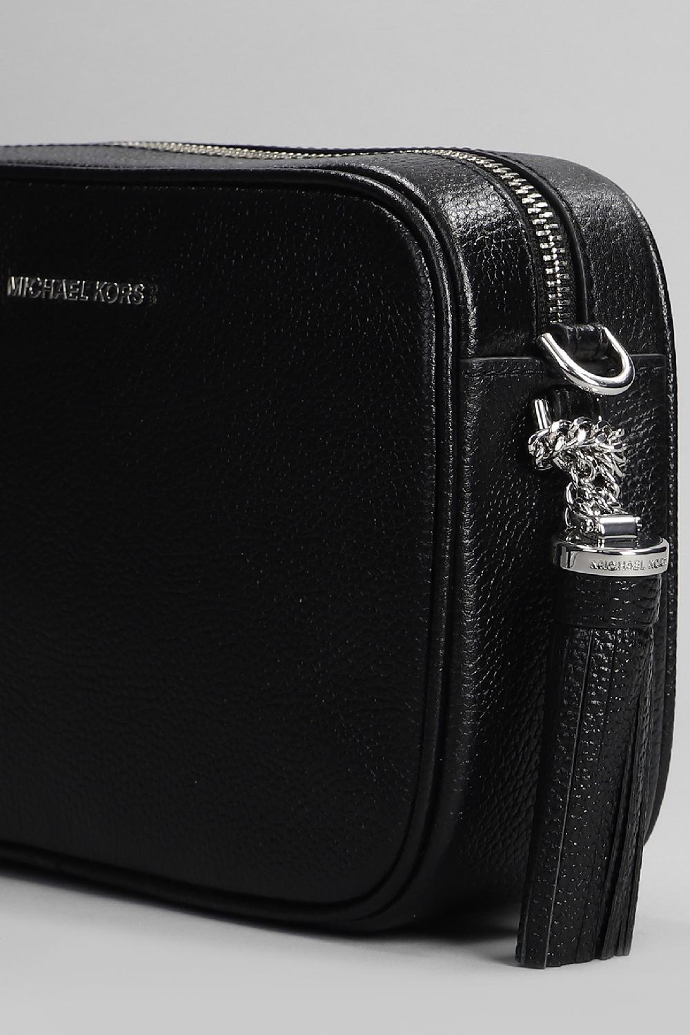 Deliberti Michael Kors Borsa A Spalla Ginny In Pelle Nera Cod. 400864 - Deliberti The Luxury Shopping
