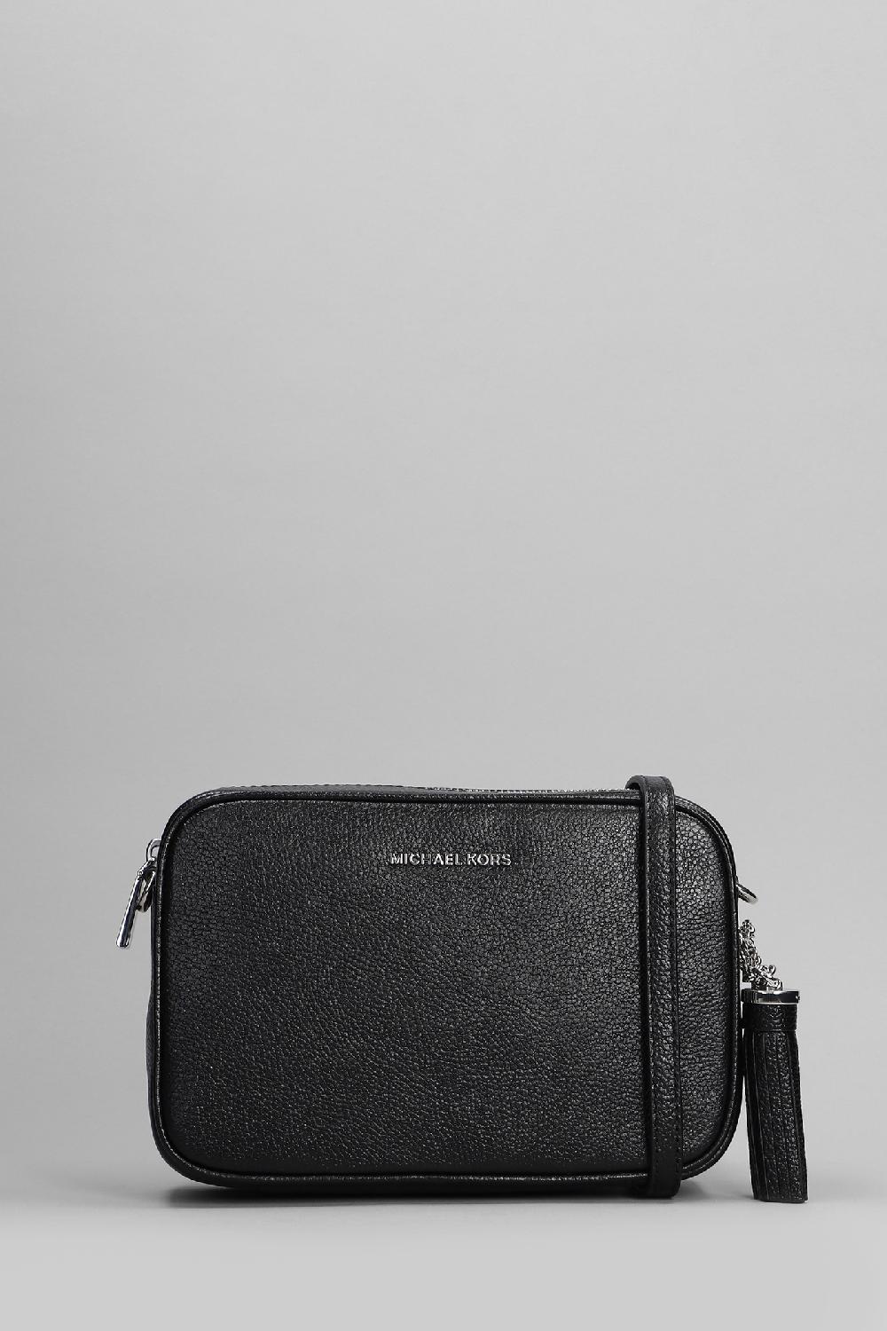 Deliberti Michael Kors Borsa a spalla ginny in pelle nera cod. 400864 - Deliberti The Luxury Shopping