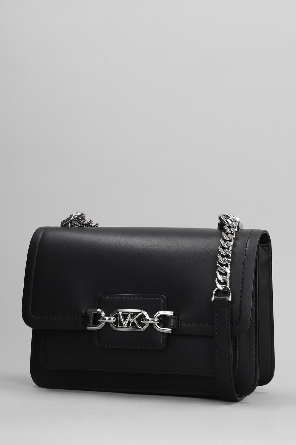 Deliberti Michael Kors Borsa A Spalla Heater In Pelle Nera Cod. 401276 - Deliberti The Luxury Shopping