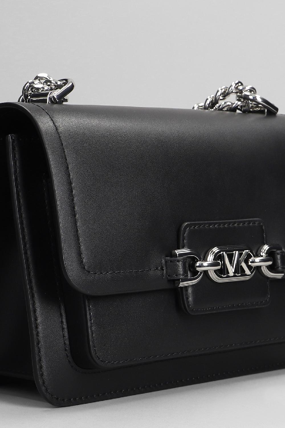 Deliberti Michael Kors Borsa A Spalla Heater In Pelle Nera Cod. 401276 - Deliberti The Luxury Shopping