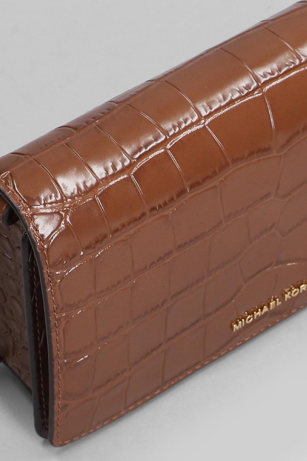 Deliberti Michael Kors Borsa A Spalla Jet Set In Pelle Cuoio Naturale Cod. 406277 - Deliberti The Luxury Shopping