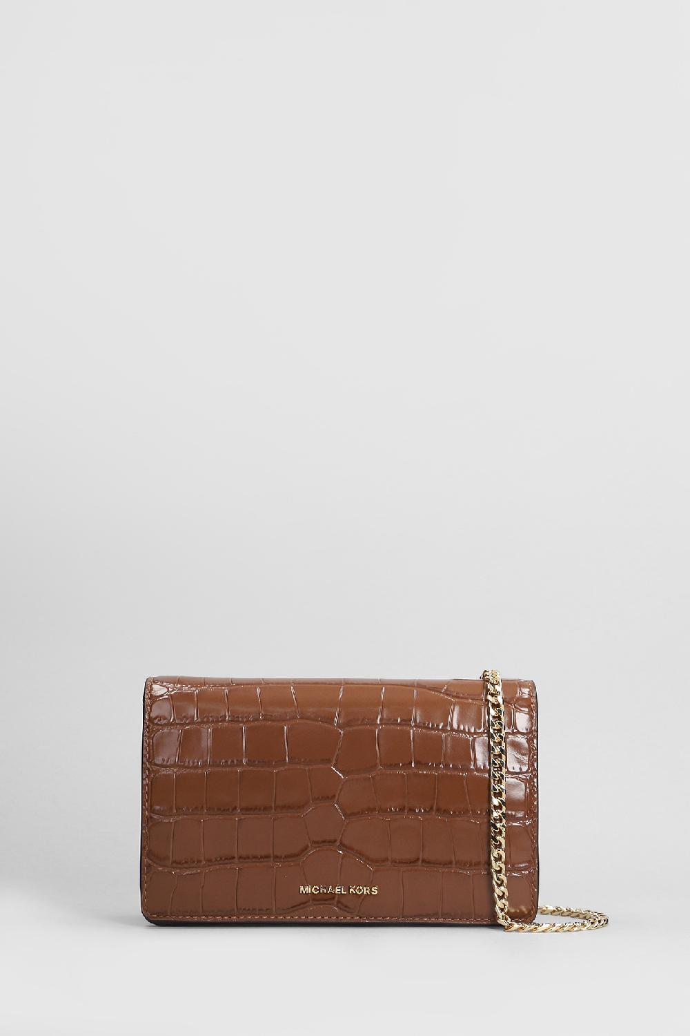 Deliberti Michael Kors Borsa a spalla jet set in pelle cuoio naturale cod. 406277 - Deliberti The Luxury Shopping