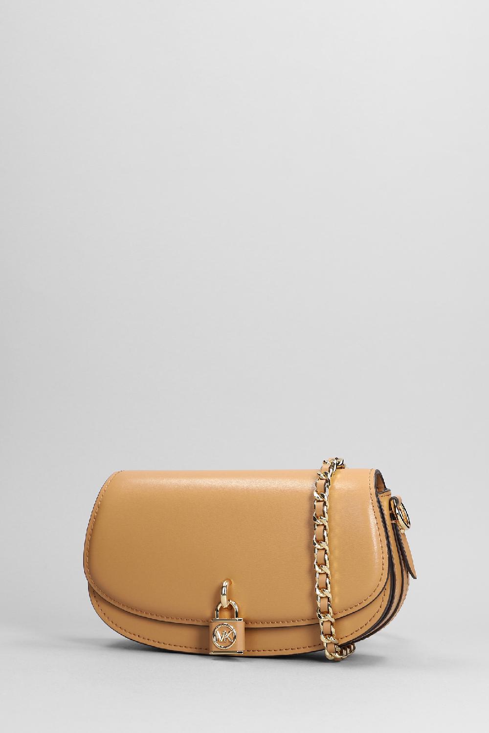Deliberti Michael Kors Borsa A Spalla Mila In Pelle Cuoio Naturale Cod. 391457 - Deliberti The Luxury Shopping