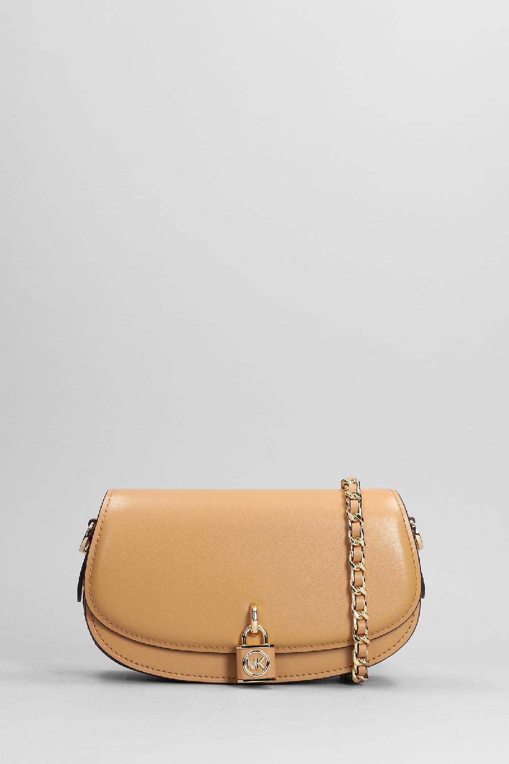 Deliberti Michael Kors Borsa a spalla mila in pelle cuoio naturale cod. 391457 - Deliberti The Luxury Shopping