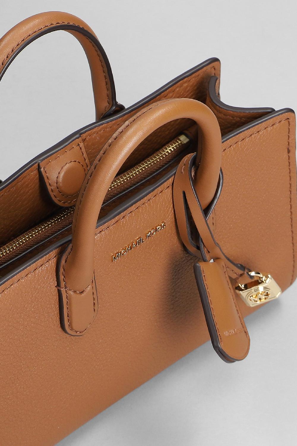 Deliberti Michael Kors Borsa A Spalla Scarlett In Pelle Cuoio Naturale Cod. 407935 - Deliberti The Luxury Shopping