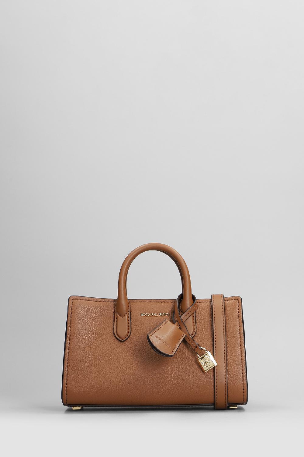 Deliberti Michael Kors Borsa a spalla scarlett in pelle cuoio naturale cod. 407935 - Deliberti The Luxury Shopping