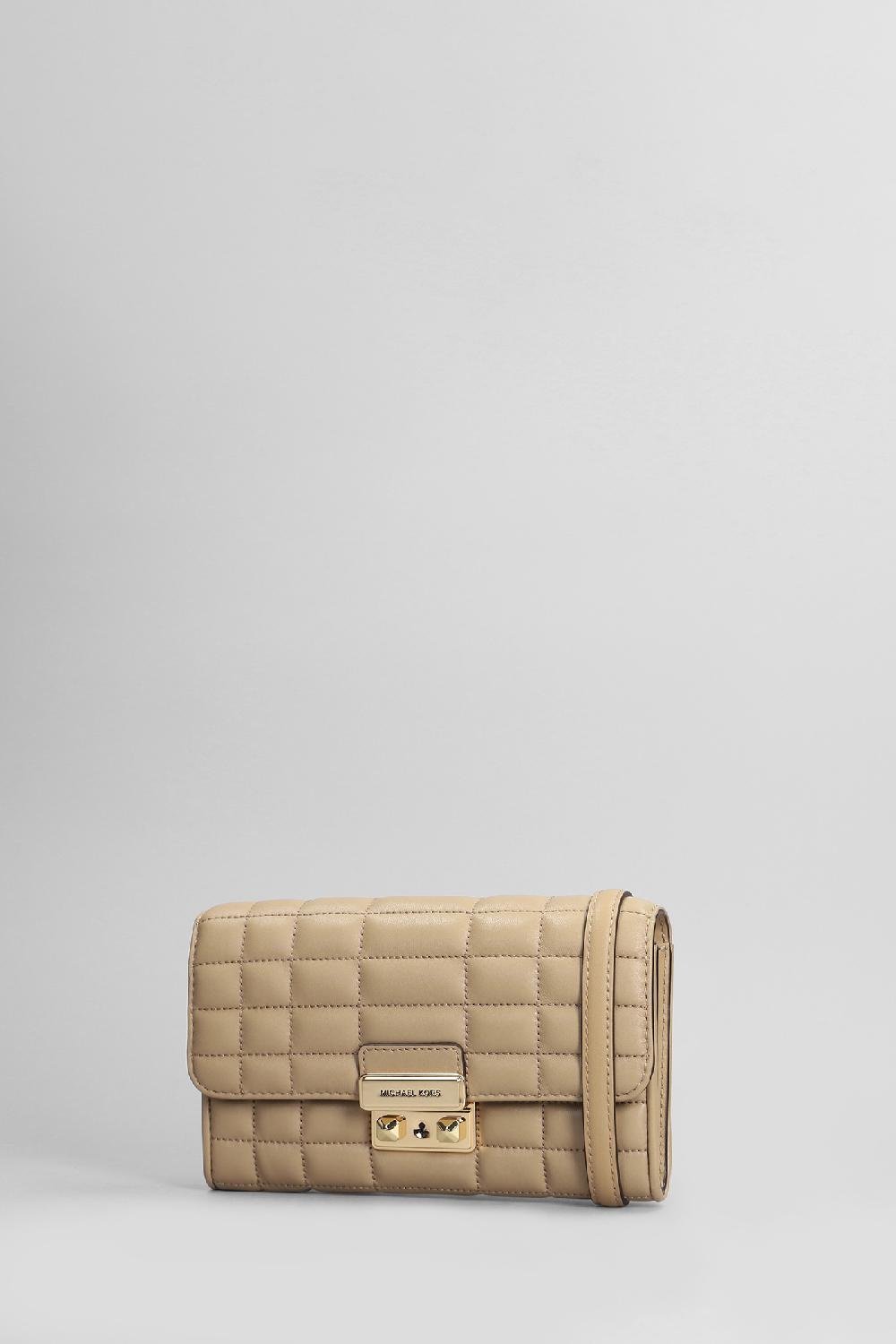 Deliberti Michael Kors Borsa A Spalla Tribeca In Pelle Cammello Cod. 406281 - Deliberti The Luxury Shopping