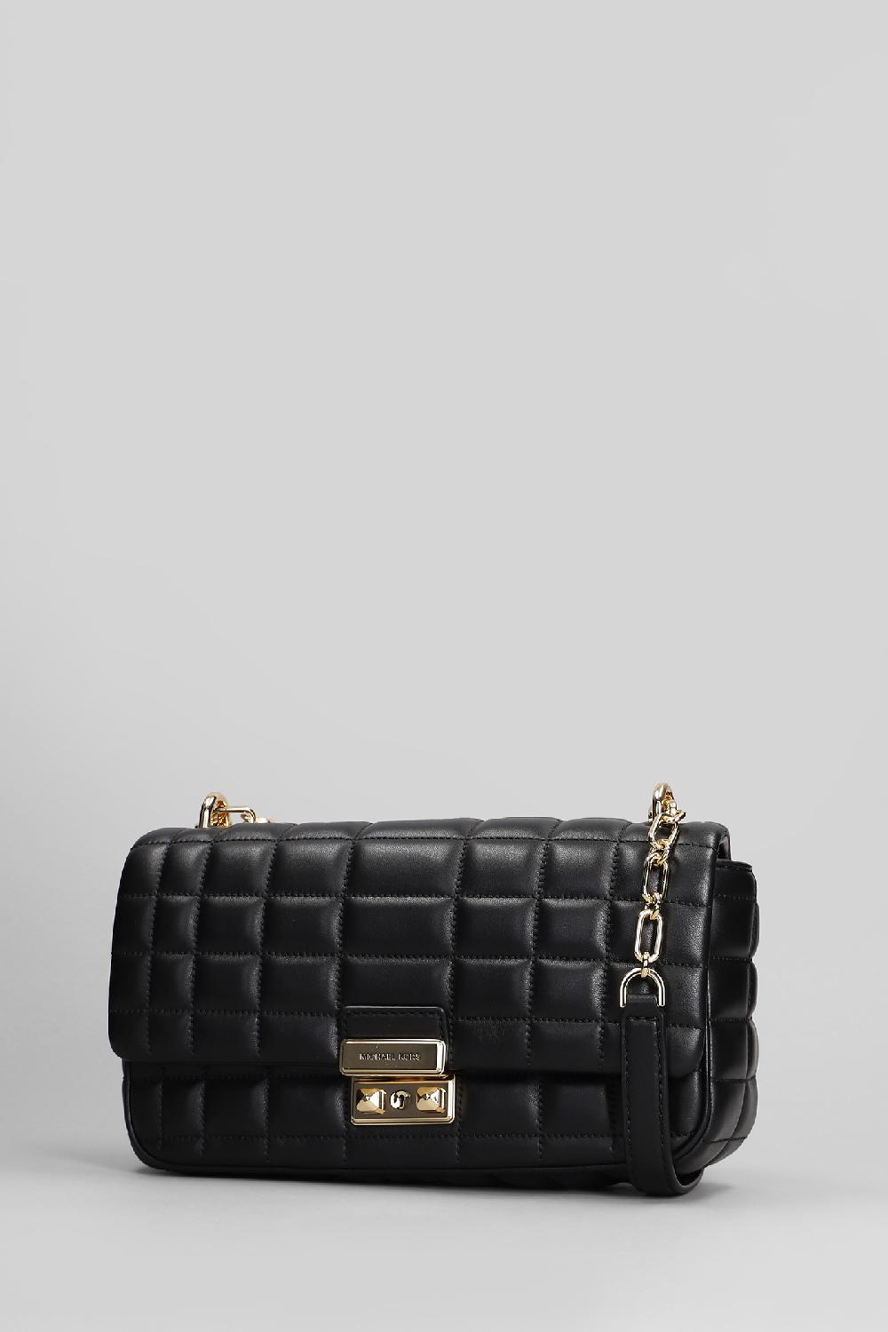 Deliberti Michael Kors Borsa A Spalla Tribeca In Pelle Nera Cod. 408877 - Deliberti The Luxury Shopping