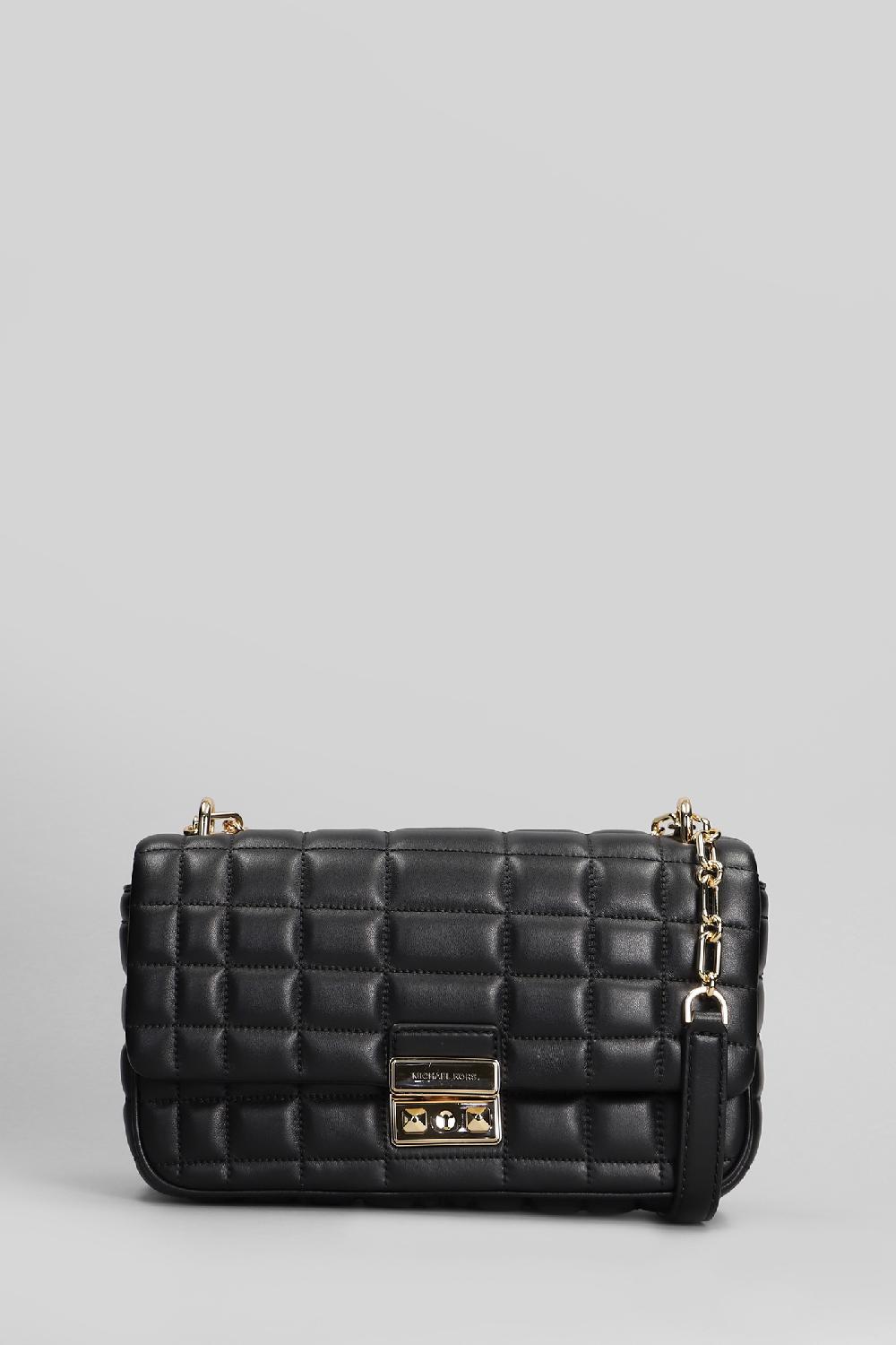 Deliberti Michael Kors Borsa a spalla tribeca in pelle nera cod. 408877 - Deliberti The Luxury Shopping