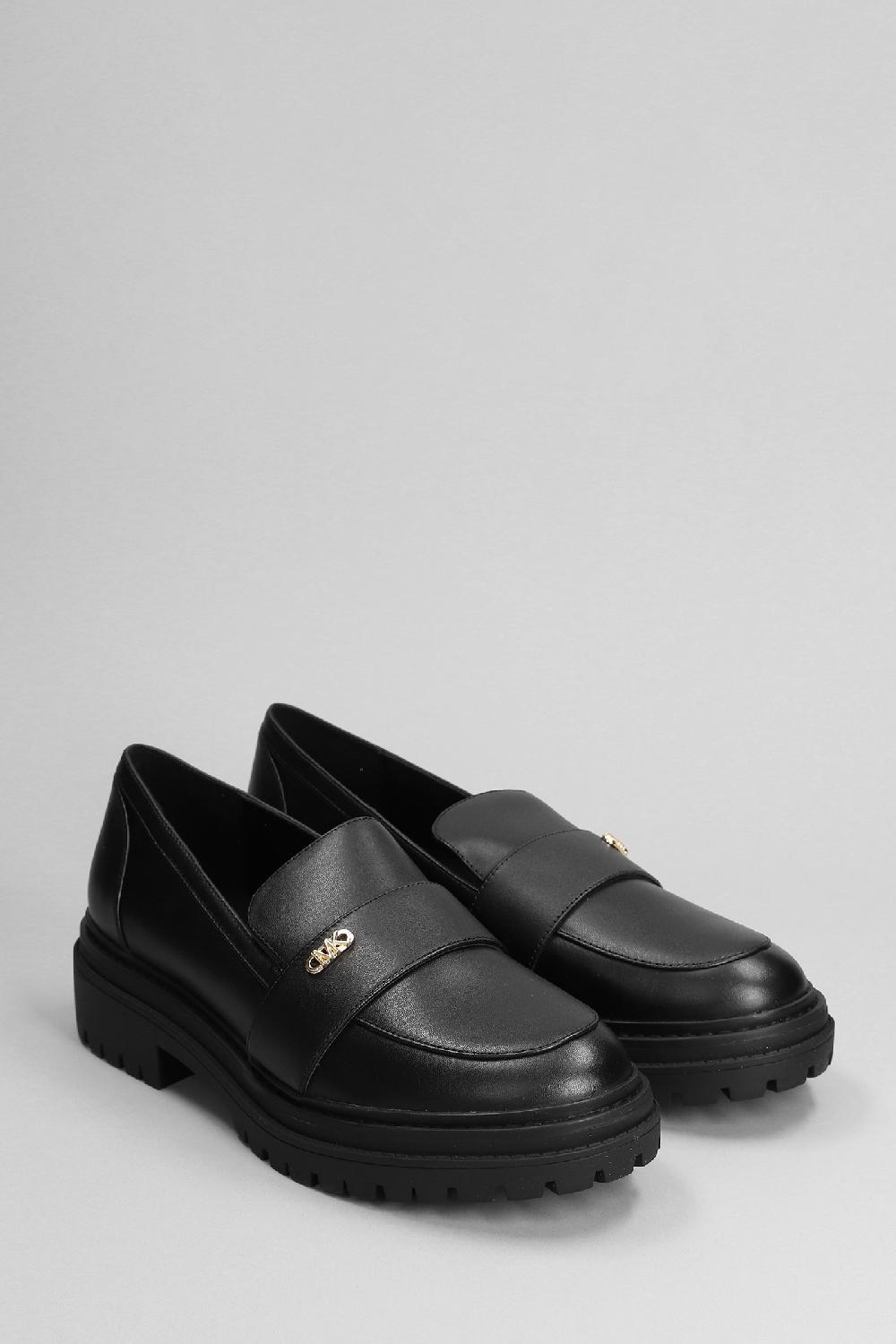 Deliberti Michael Kors Mocassini Parker Lug Loafer In Pelle Nera Cod. 391490 - Deliberti The Luxury Shopping
