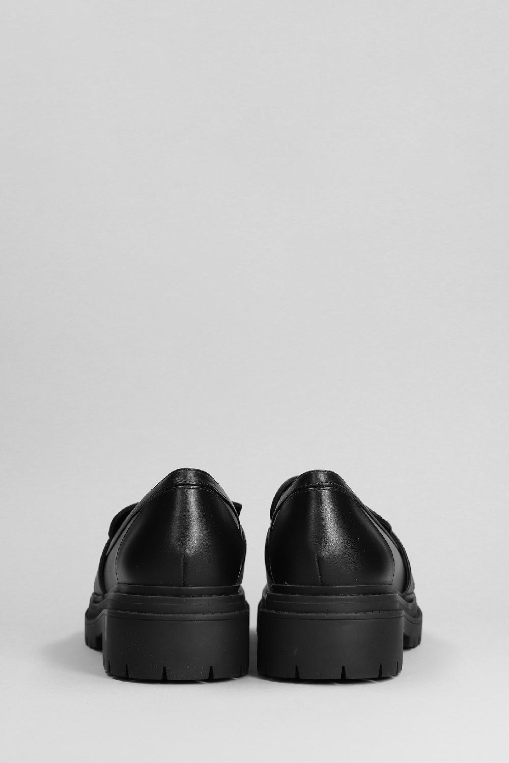 Deliberti Michael Kors Mocassini Parker Lug Loafer In Pelle Nera Cod. 391490 - Deliberti The Luxury Shopping