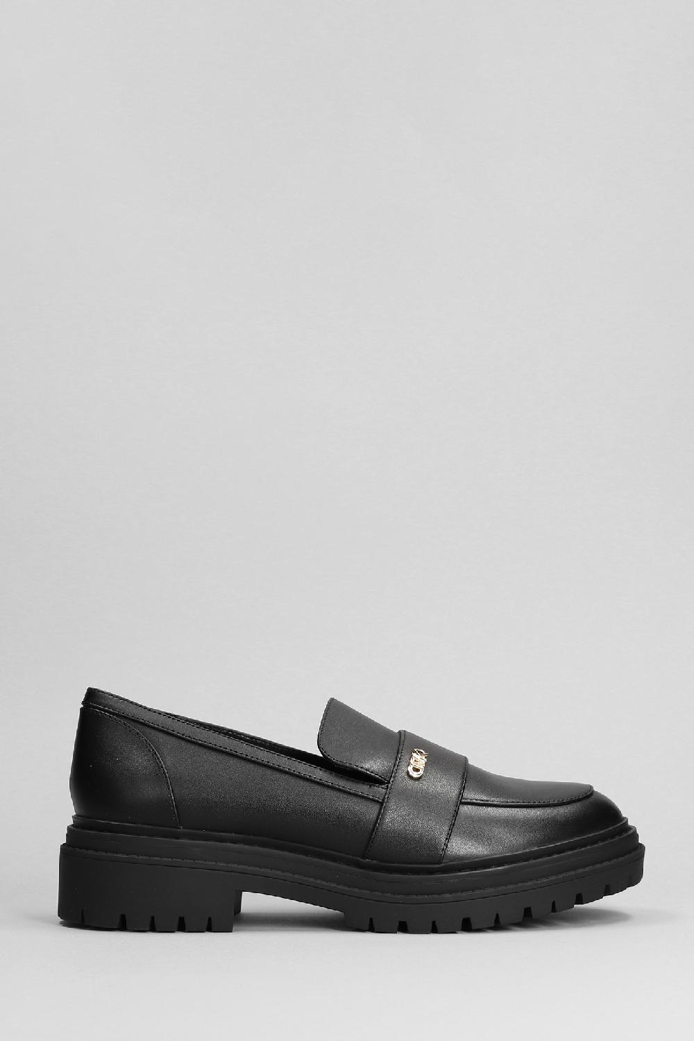 Deliberti Michael Kors Mocassini parker lug loafer in pelle nera cod. 391490 - Deliberti The Luxury Shopping