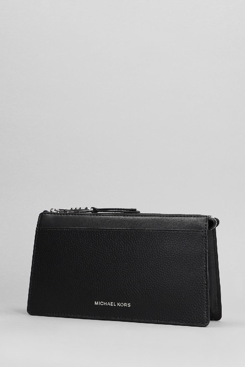 Deliberti Michael Kors Pochette Kendall In Pelle Nera Cod. 400533 - Deliberti The Luxury Shopping