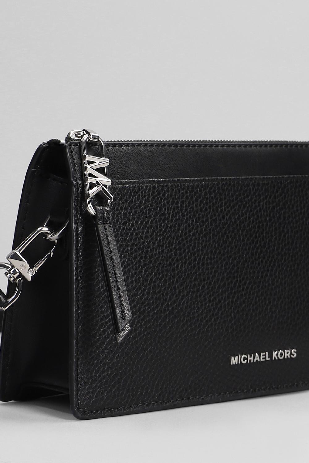 Deliberti Michael Kors Pochette Kendall In Pelle Nera Cod. 400533 - Deliberti The Luxury Shopping