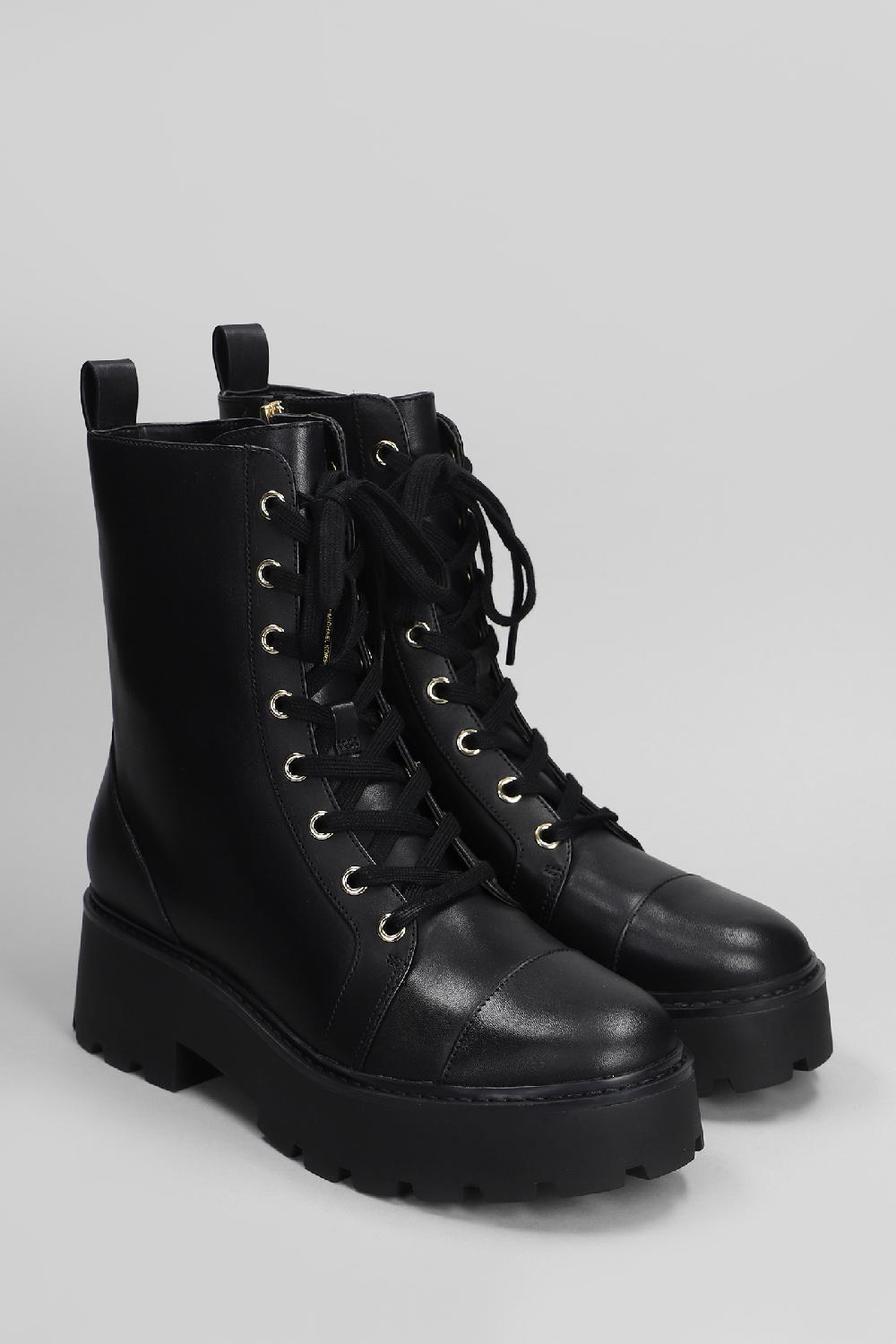 Deliberti Michael Kors Tronchetti Tacco Alto Blake Bootie In Pelle Nera Cod. 406203 - Deliberti The Luxury Shopping
