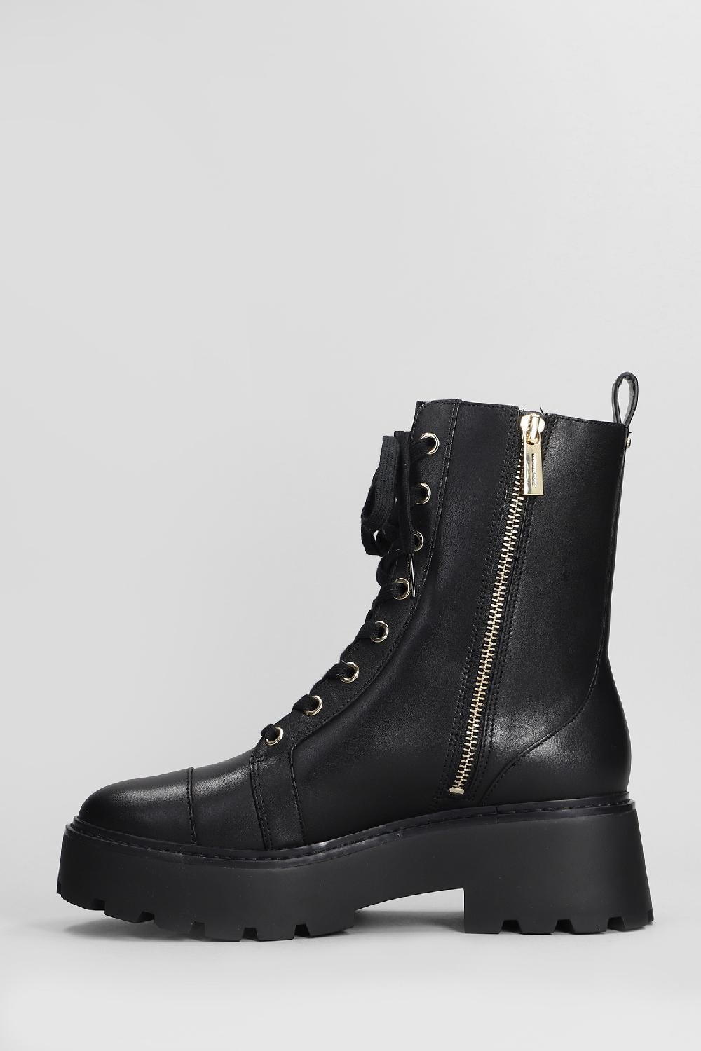 Deliberti Michael Kors Tronchetti Tacco Alto Blake Bootie In Pelle Nera Cod. 406203 - Deliberti The Luxury Shopping