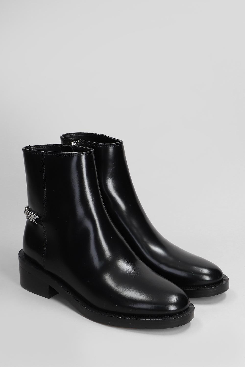 Deliberti Michael Kors Tronchetti Tacco Basso Carlisle In Pelle Nera Cod. 409199 - Deliberti The Luxury Shopping