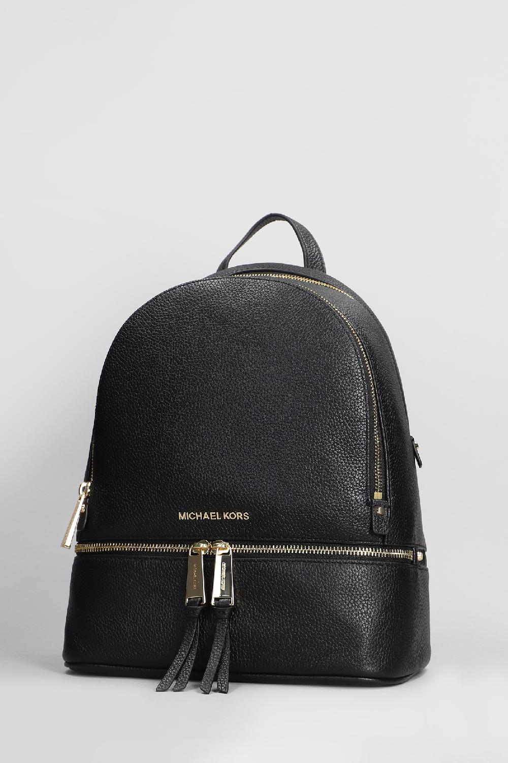 Deliberti Michael Kors Zaino Rhea In Pelle Nera Cod. 406274 - Deliberti The Luxury Shopping