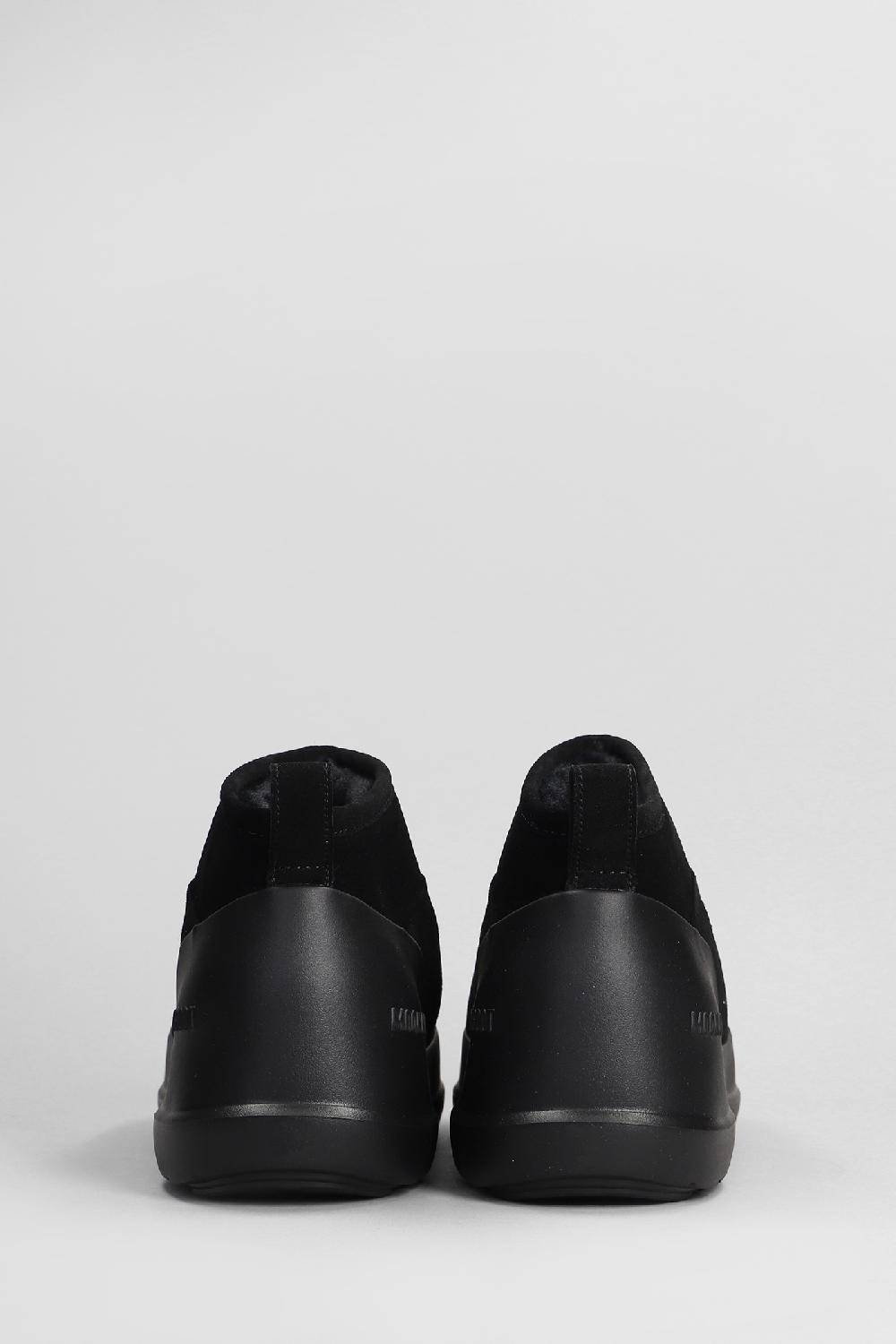 Deliberti Moon Boot Tronchetti Mb Luna In Camoscio Nero Cod. 406570 - Deliberti The Luxury Shopping