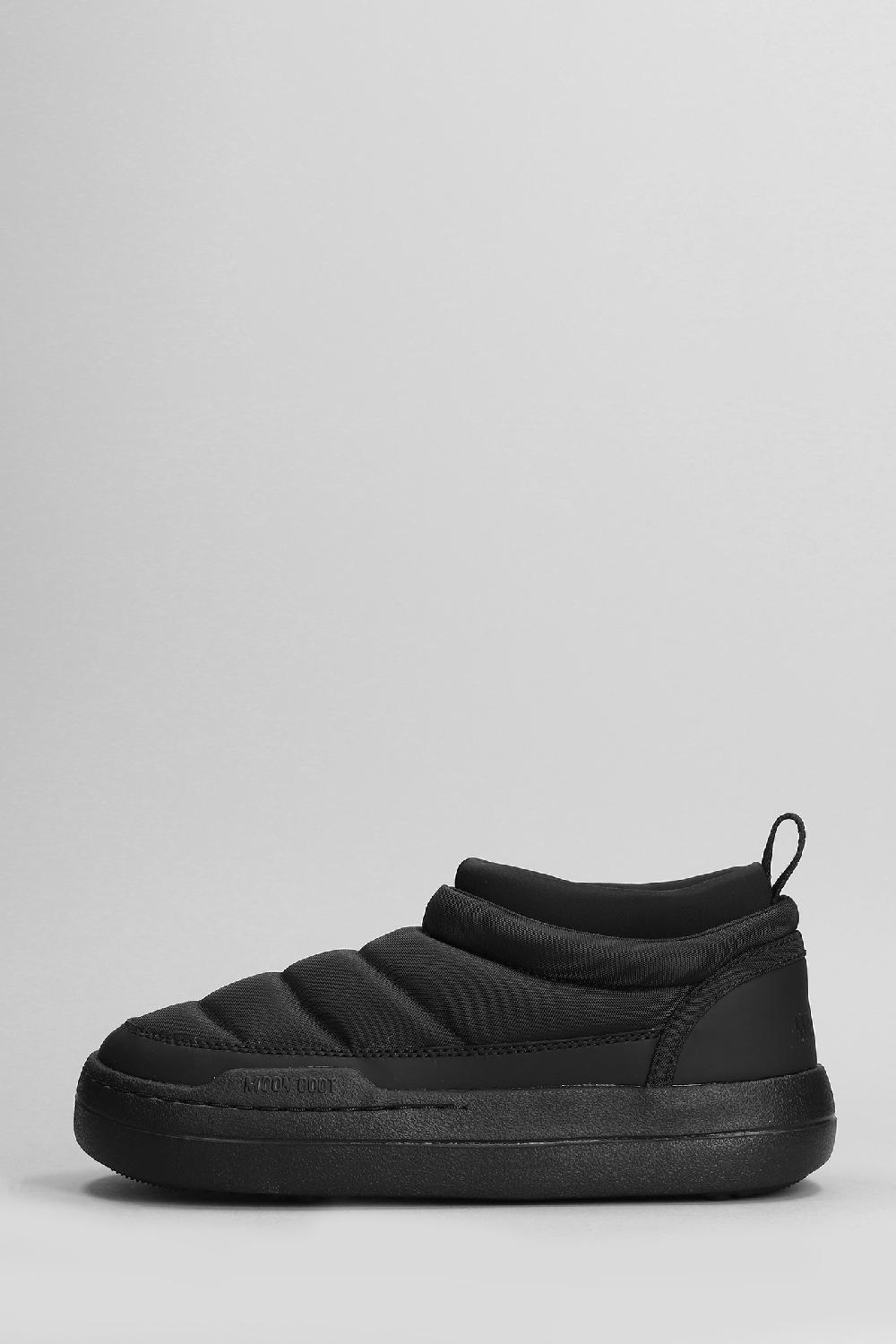 Deliberti Moon Boot Tronchetti Mb Park Soft In Nylon Nero Cod. 403183 - Deliberti The Luxury Shopping
