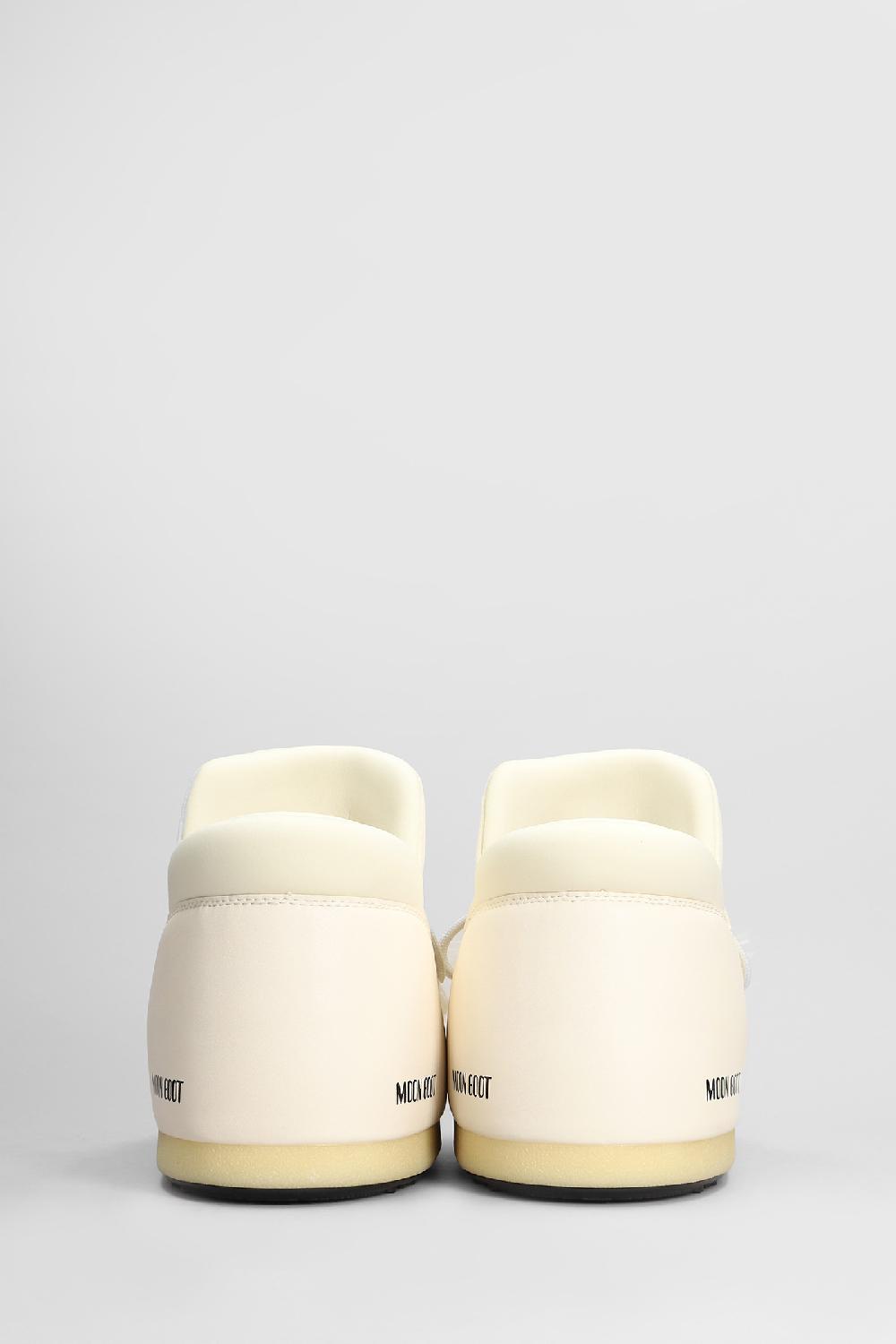 Deliberti Moon Boot Tronchetti Tacco Basso Mb Evx Pumps In Nylon Beige Cod. 408797 - Deliberti The Luxury Shopping
