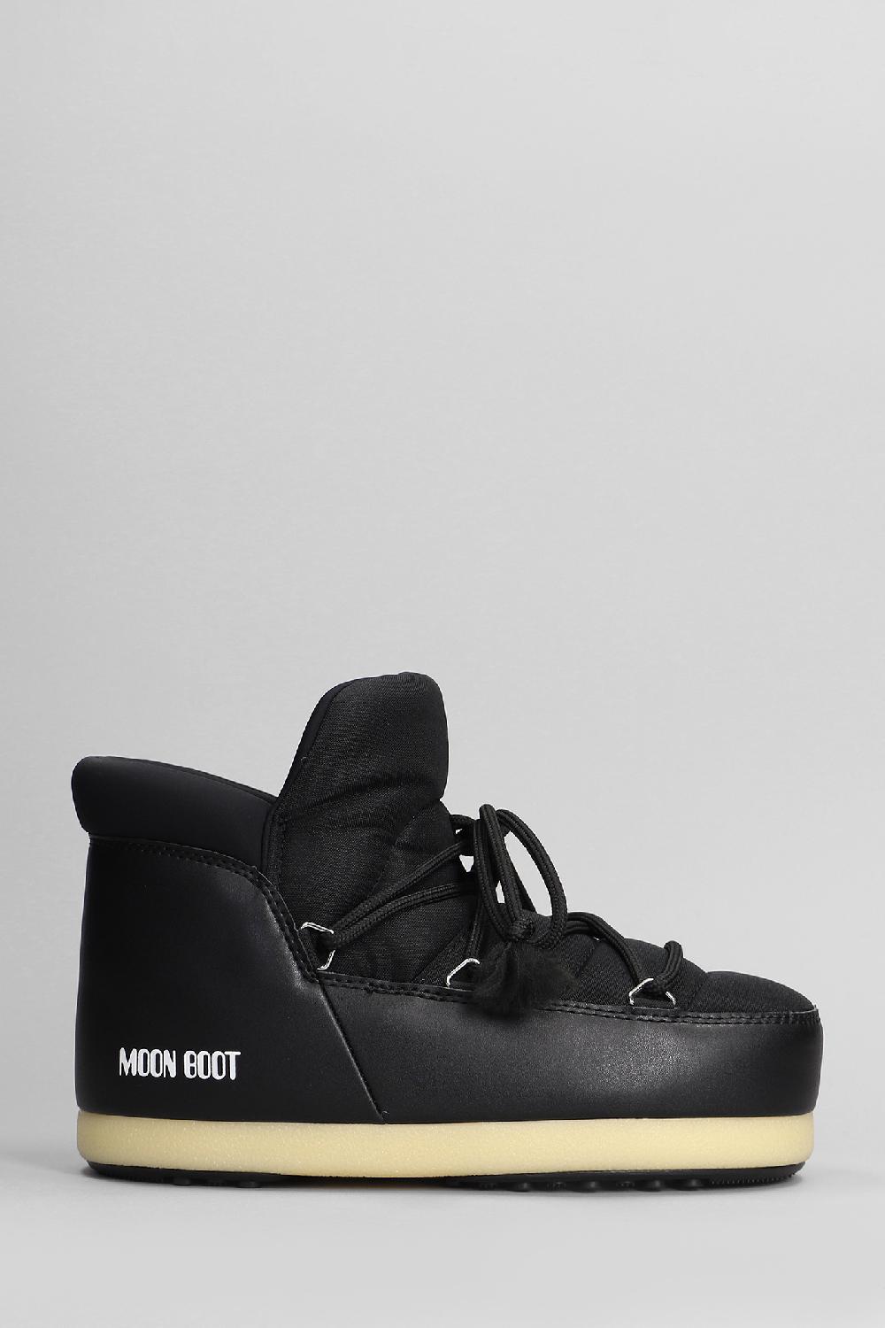 Deliberti Moon Boot Tronchetti tacco basso mb evx pumps in nylon nero cod. 409888 - Deliberti The Luxury Shopping