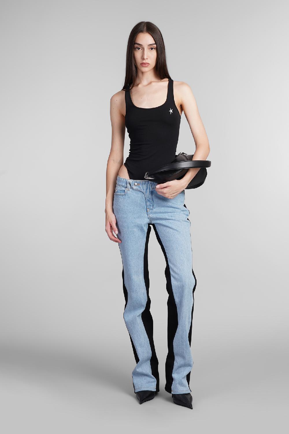 Deliberti Mugler Body In Cotone Nero Cod. 404124 - Deliberti The Luxury Shopping