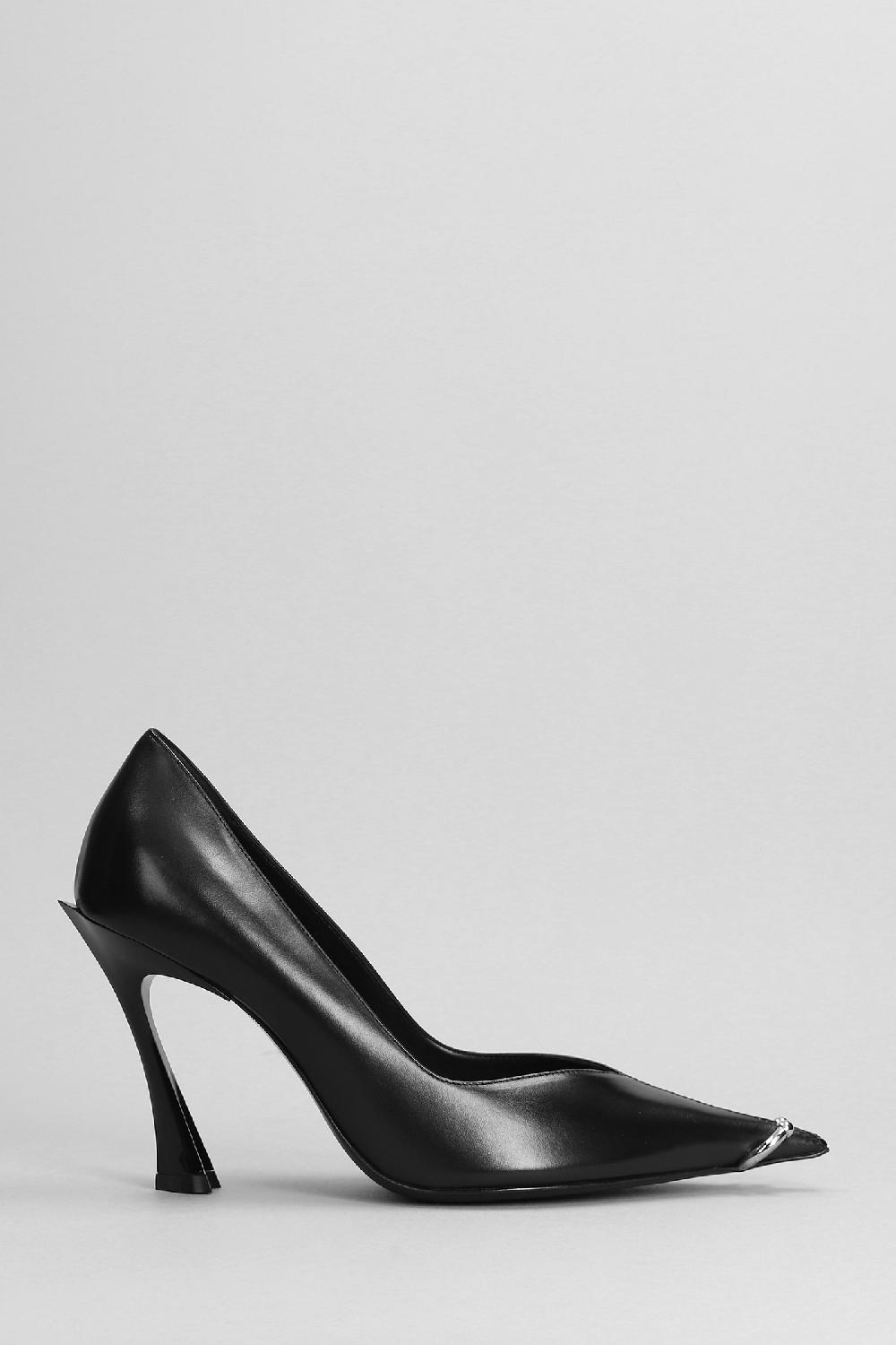 Deliberti Mugler Decollete in pelle nera cod. 403678 - Deliberti The Luxury Shopping