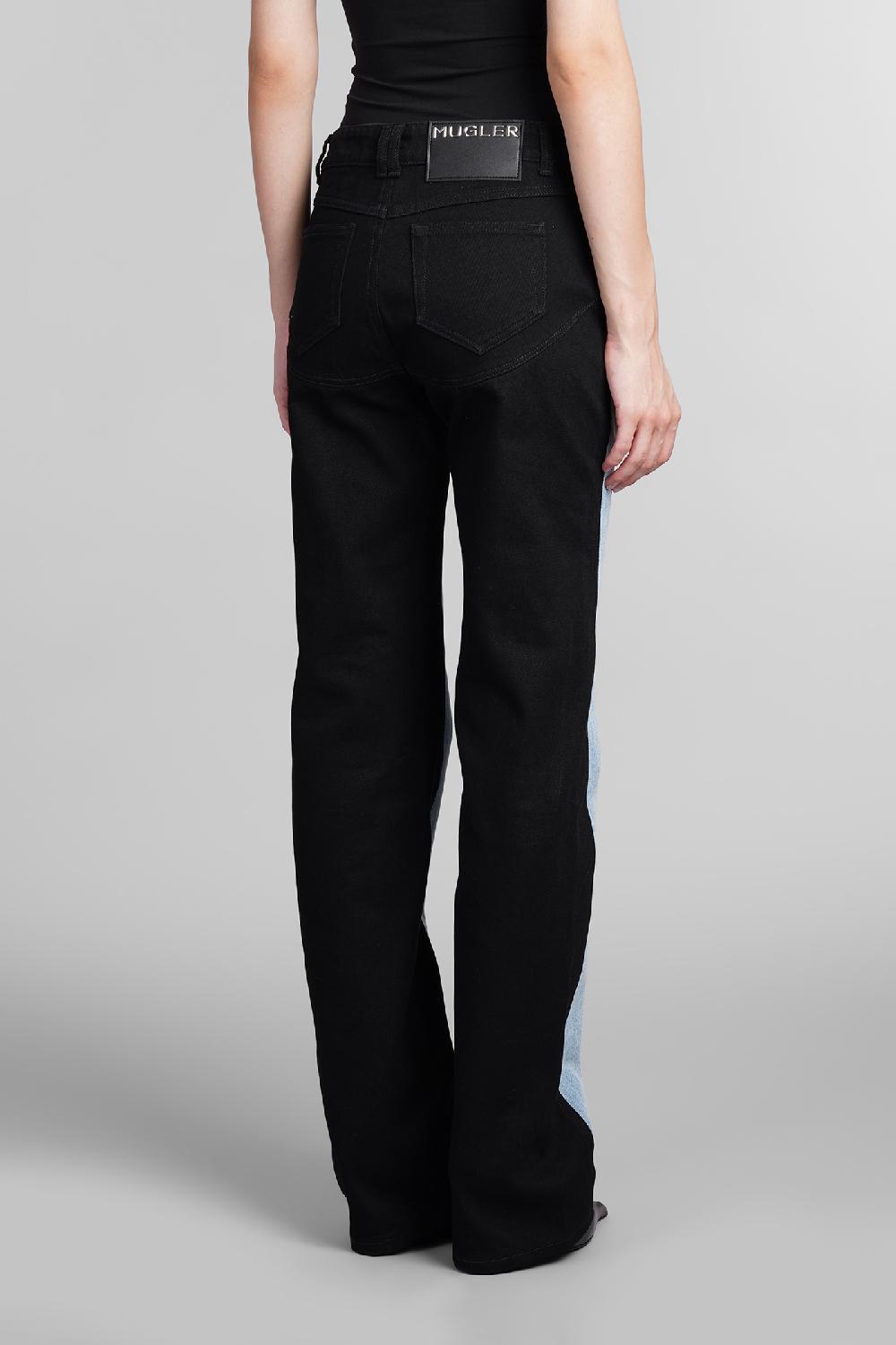 Deliberti Mugler Jeans In Cotone Blu Cod. 406340 - Deliberti The Luxury Shopping