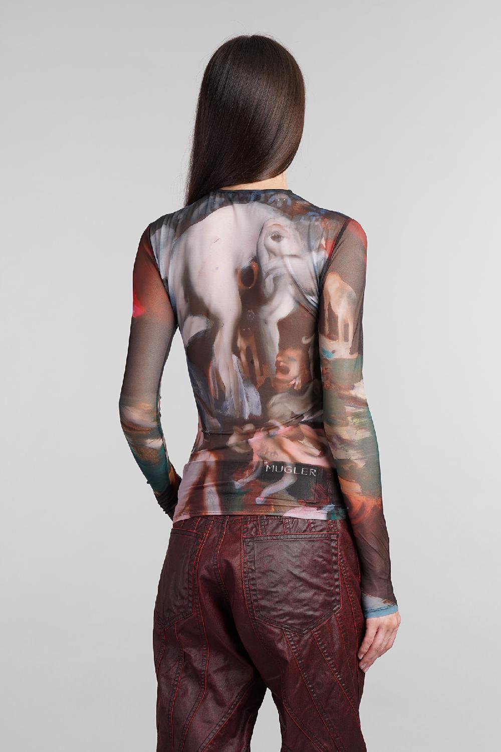 Deliberti Mugler Topwear In Poliammide Multicolor Cod. 406240 - Deliberti The Luxury Shopping