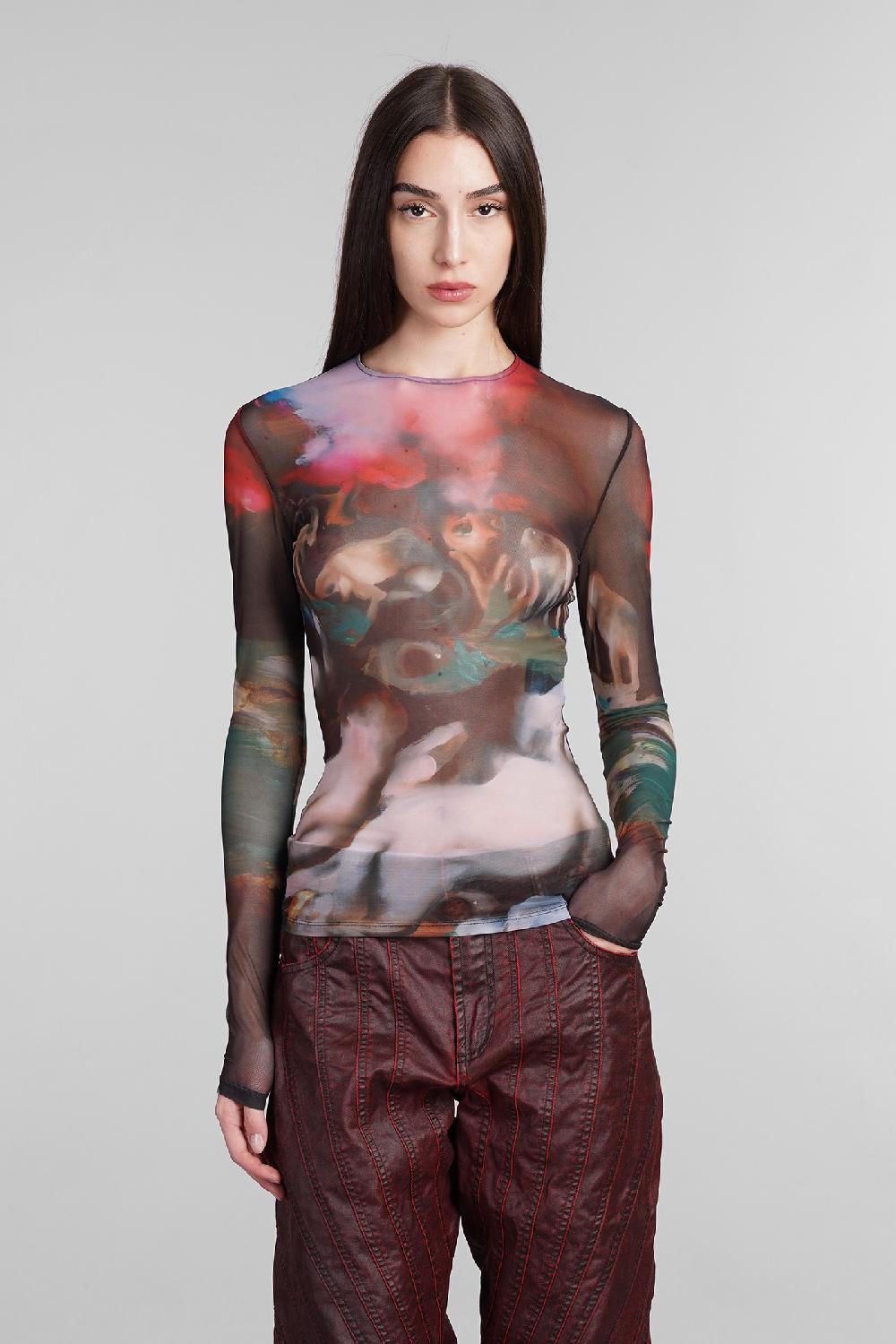 Deliberti Mugler Topwear in poliammide multicolor cod. 406240 - Deliberti The Luxury Shopping