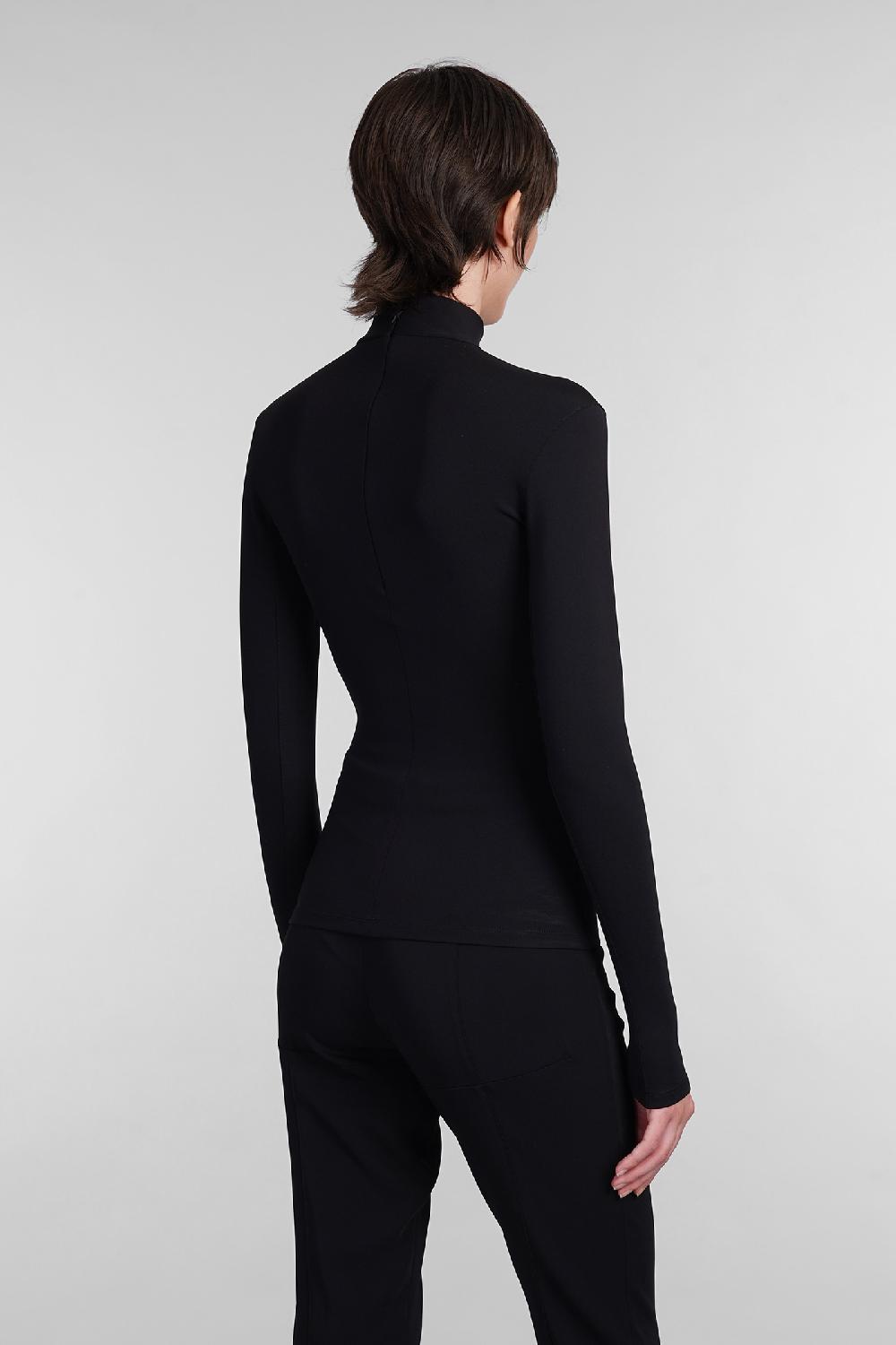 Deliberti Mugler Topwear In Poliammide Nera Cod. 402658 - Deliberti The Luxury Shopping