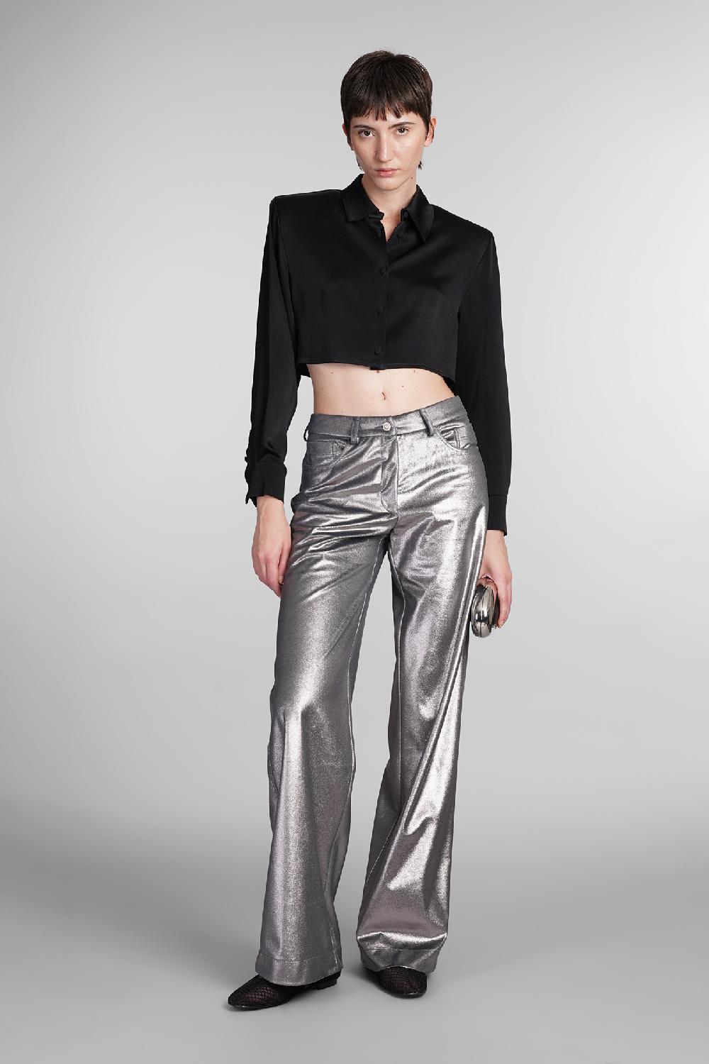 Deliberti MVP Wardrobe Camicia Bayard In Acetato Nero Cod. 410169 - Deliberti The Luxury Shopping