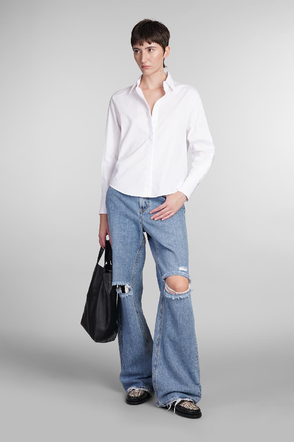 Deliberti MVP Wardrobe Camicia Cocoa In Cotone Bianco Cod. 409492 - Deliberti The Luxury Shopping