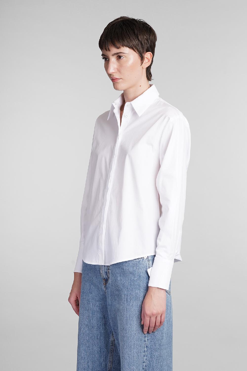 Deliberti MVP Wardrobe Camicia Cocoa In Cotone Bianco Cod. 409492 - Deliberti The Luxury Shopping