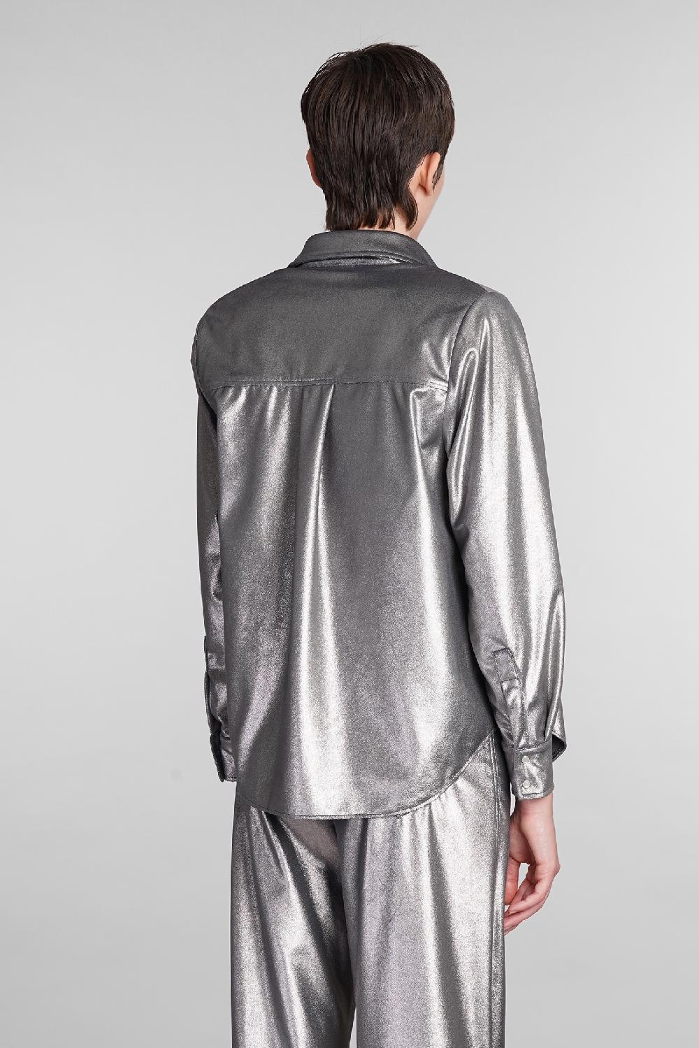 Deliberti MVP Wardrobe Camicia Pegaso In Poliestere Argento Cod. 410168 - Deliberti The Luxury Shopping