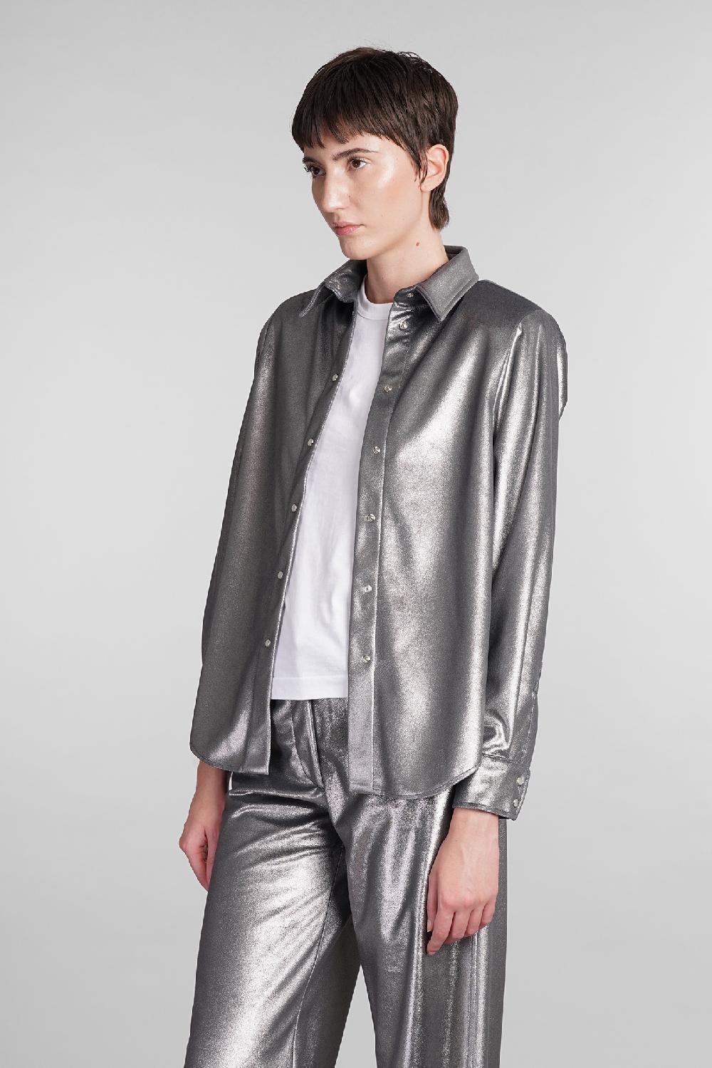 Deliberti MVP Wardrobe Camicia Pegaso In Poliestere Argento Cod. 410168 - Deliberti The Luxury Shopping