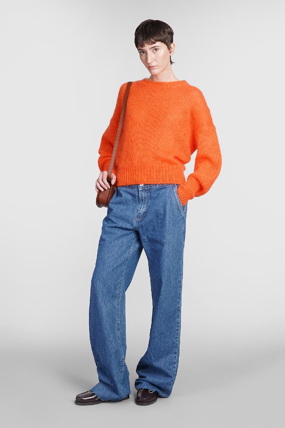 Deliberti MVP Wardrobe Maglia Sophie In Lana Arancione Cod. 409484 - Deliberti The Luxury Shopping