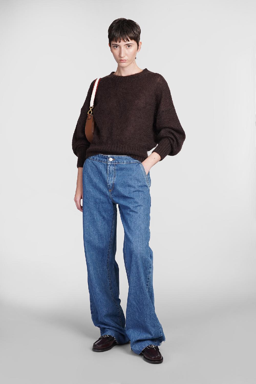 Deliberti MVP Wardrobe Maglia Sophie In Lana Marrone Cod. 409483 - Deliberti The Luxury Shopping