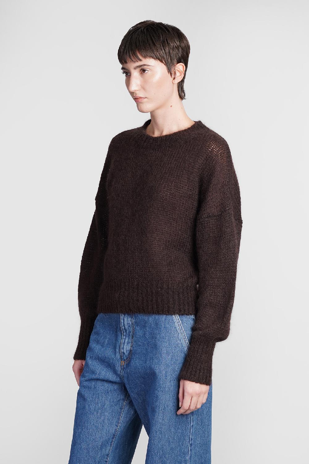 Deliberti MVP Wardrobe Maglia Sophie In Lana Marrone Cod. 409483 - Deliberti The Luxury Shopping