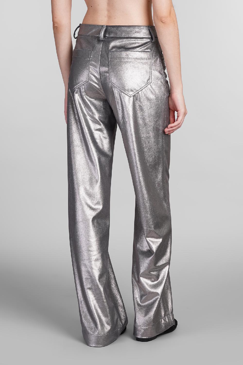 Deliberti MVP Wardrobe Pantalone Pegaso In Poliestere Argento Cod. 410170 - Deliberti The Luxury Shopping