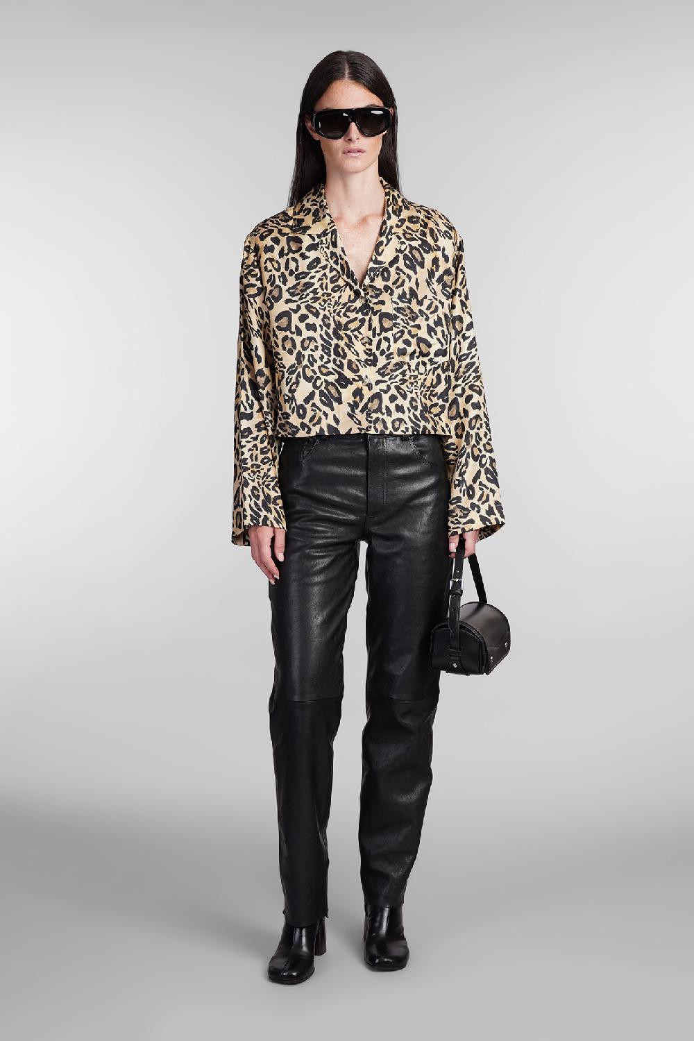 Deliberti Nanushka Camicia Vally In Seta Animalier Cod. 405383 - Deliberti The Luxury Shopping
