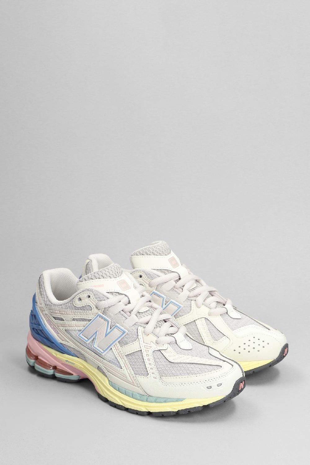 Deliberti New Balance Sneakers 1906 In Pelle E Tessuto Beige Cod. 397918 - Deliberti The Luxury Shopping