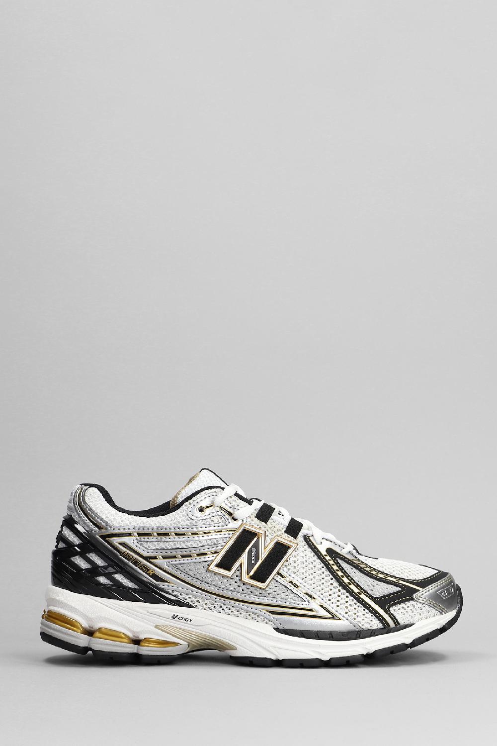 Deliberti New Balance Sneakers 1906r in pelle e tessuto argento cod. 394947 - Deliberti The Luxury Shopping