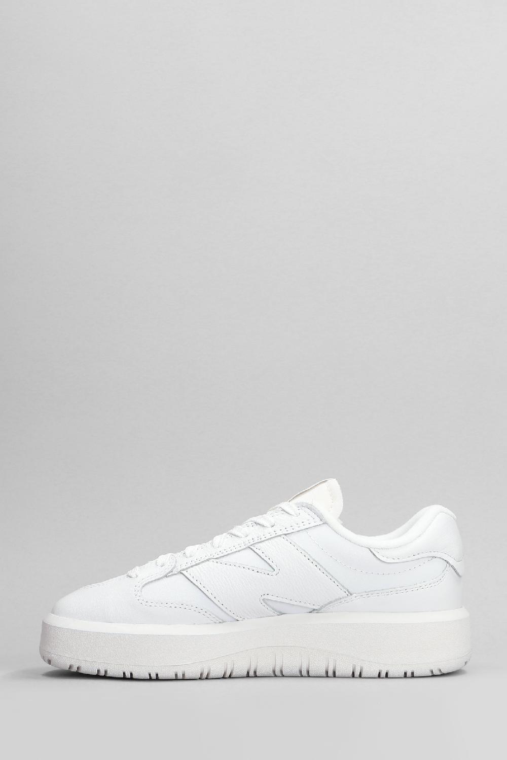 Deliberti New Balance Sneakers 302 In Pelle Bianca Cod. 401026 - Deliberti The Luxury Shopping